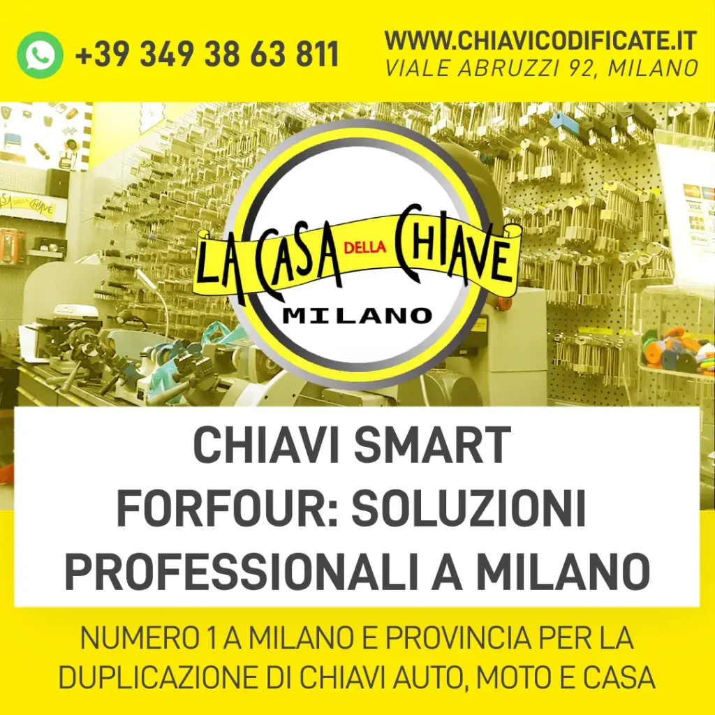 Chiavi Smart Forfour: Soluzioni Professionali a Milano
