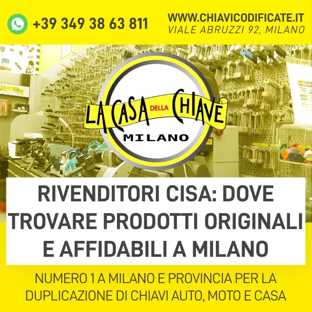 Rivenditori Cisa: dove trovare prodotti originali e affidabili a Milano