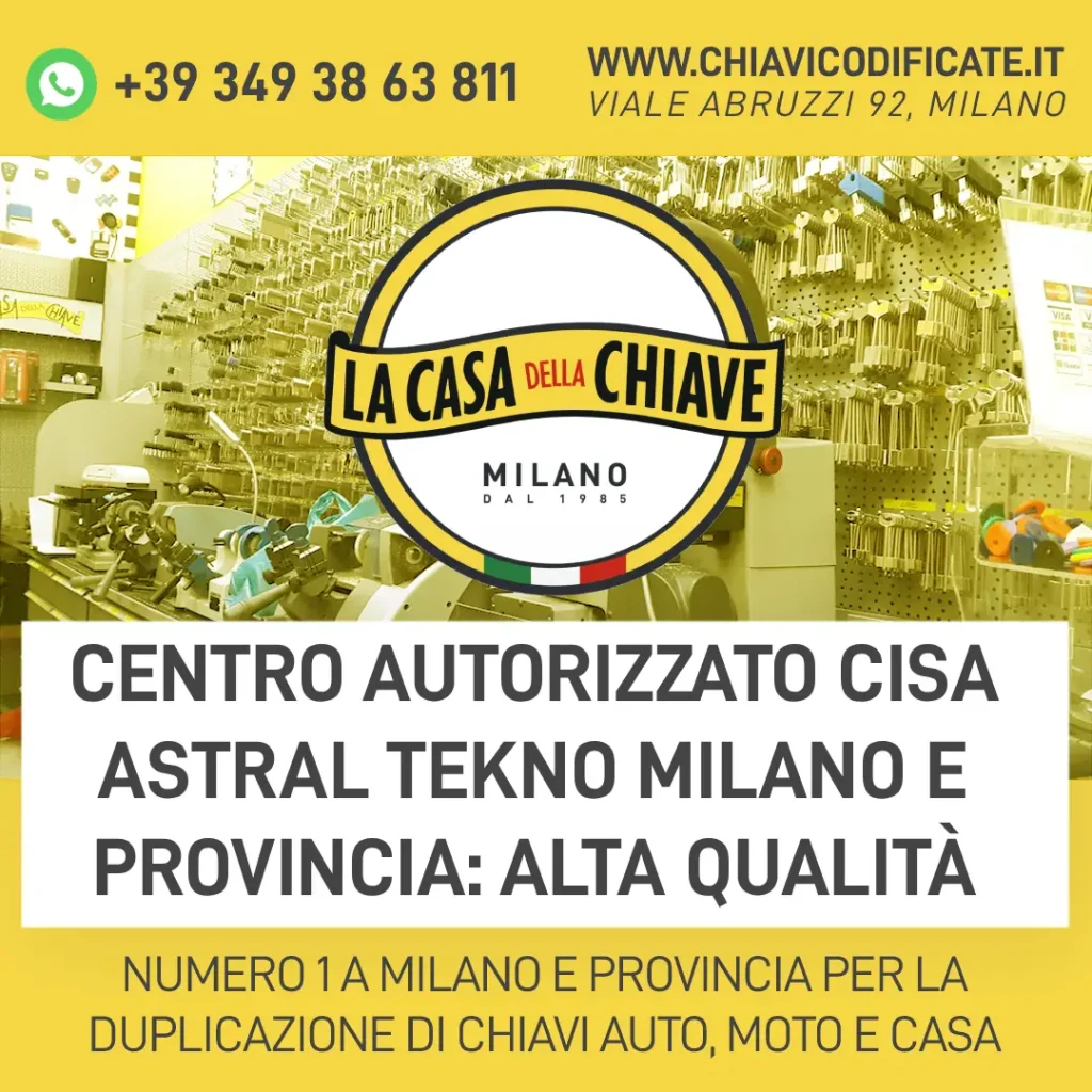 Centro autorizzato Cisa Astral Tekno Milano e Provincia