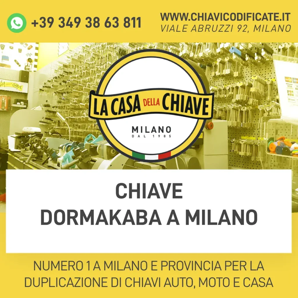 Chiave dormakaba a Milano