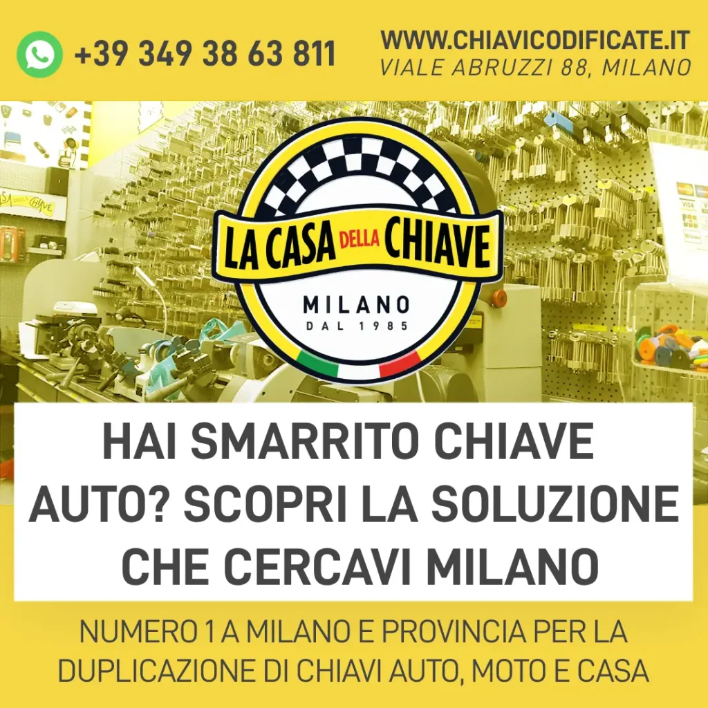 Hai Smarrito Chiave Auto? Scopri la Soluzione che Cercavi Milano