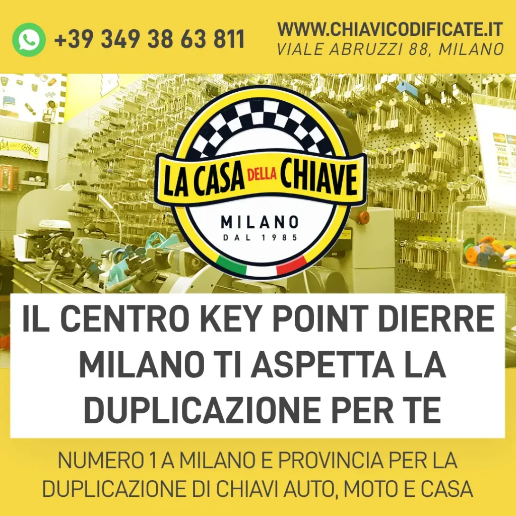 Il Centro Key Point Dierre Milano Ti Aspetta la Duplicazione per Te