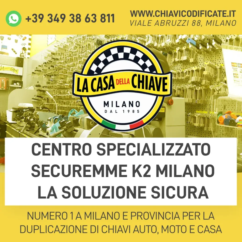 centro specializzato Securemme K2 Milano la soluzione sicura